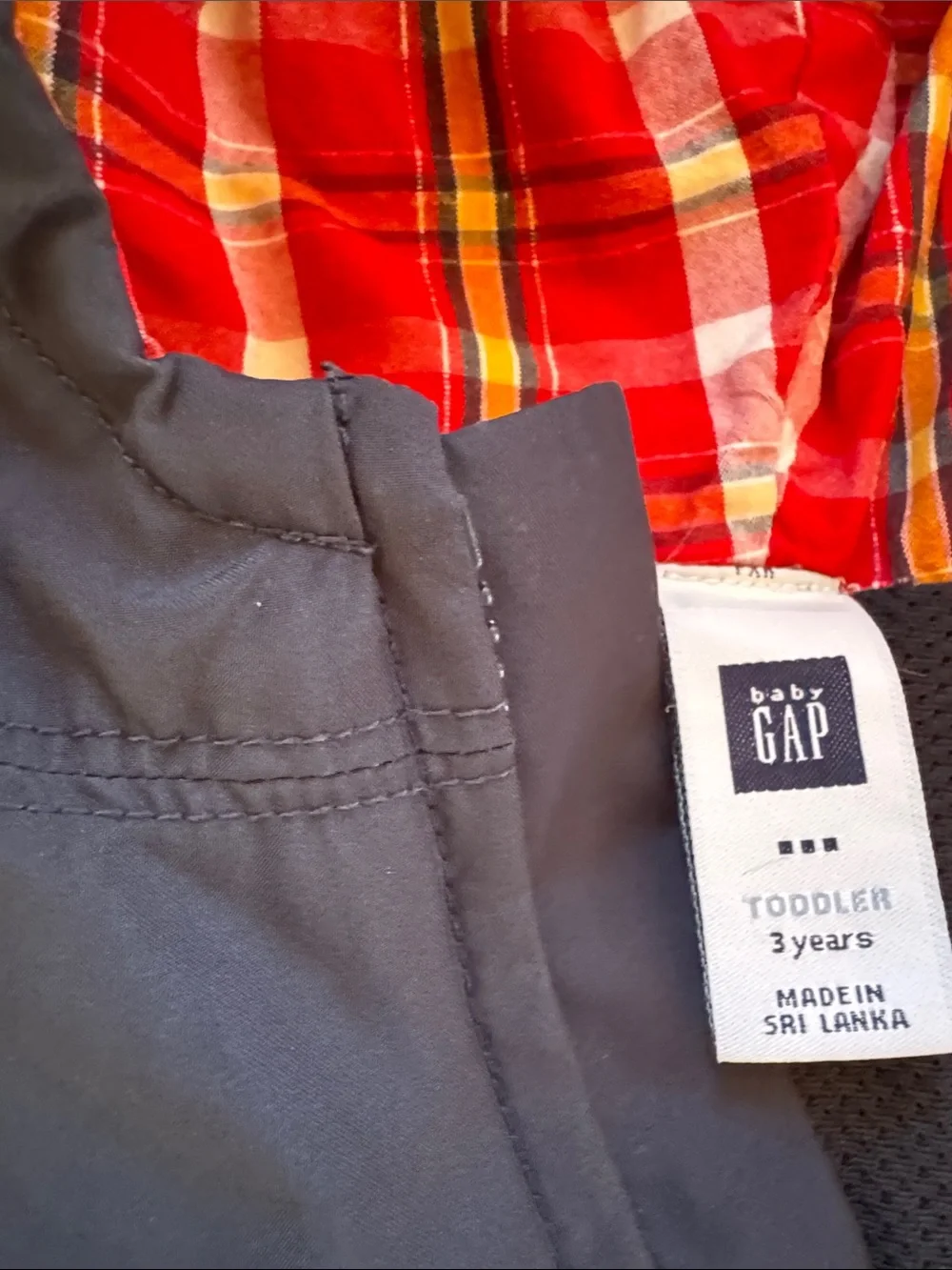 GAP Navy windbreaker
